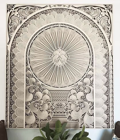 Celestial Terra Sculpture by Robert Klose