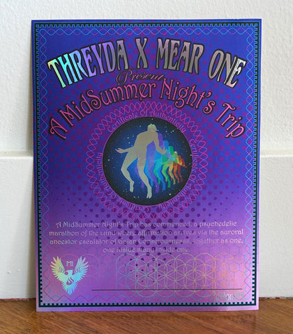 A Midsummer Night's Trip Canvas by Mear One