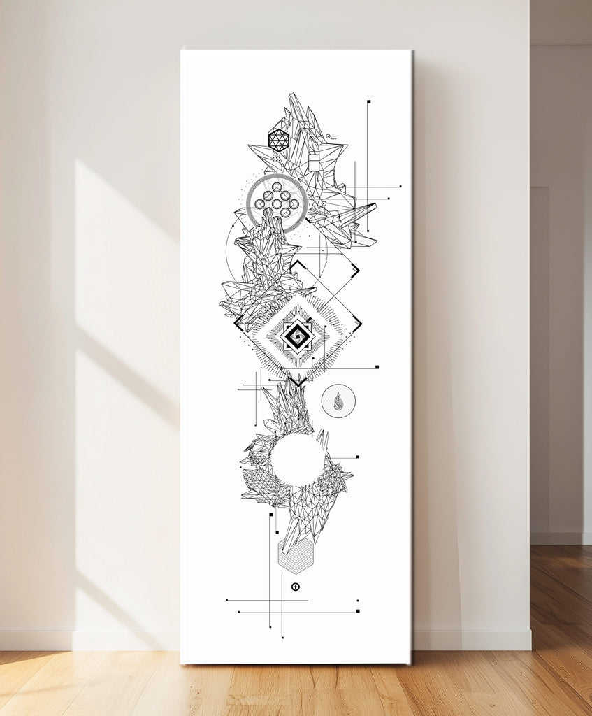 Coda II Stretched Canvas Print by Kimi Takemura