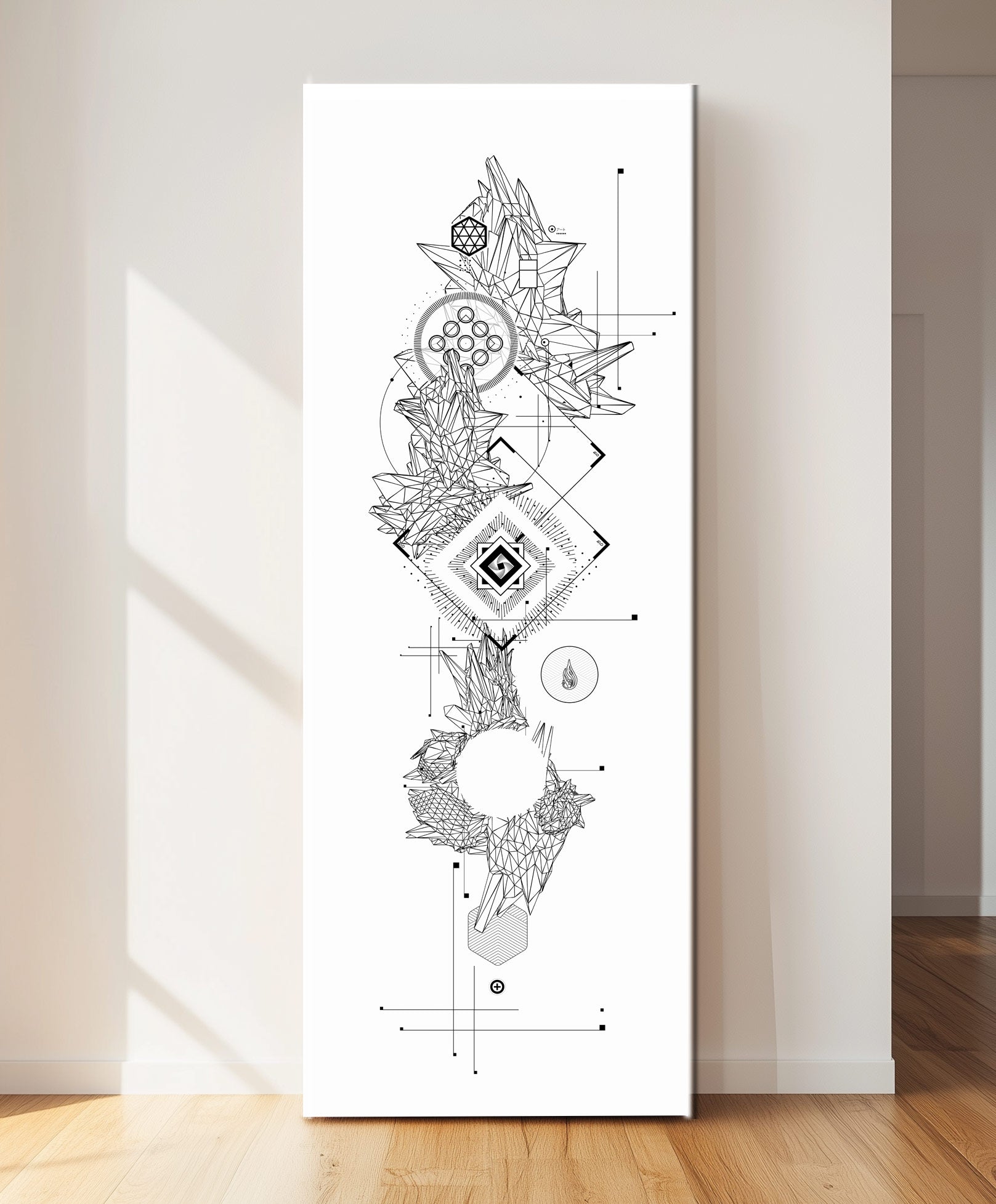 Coda II Stretched Canvas Print by Kimi Takemura