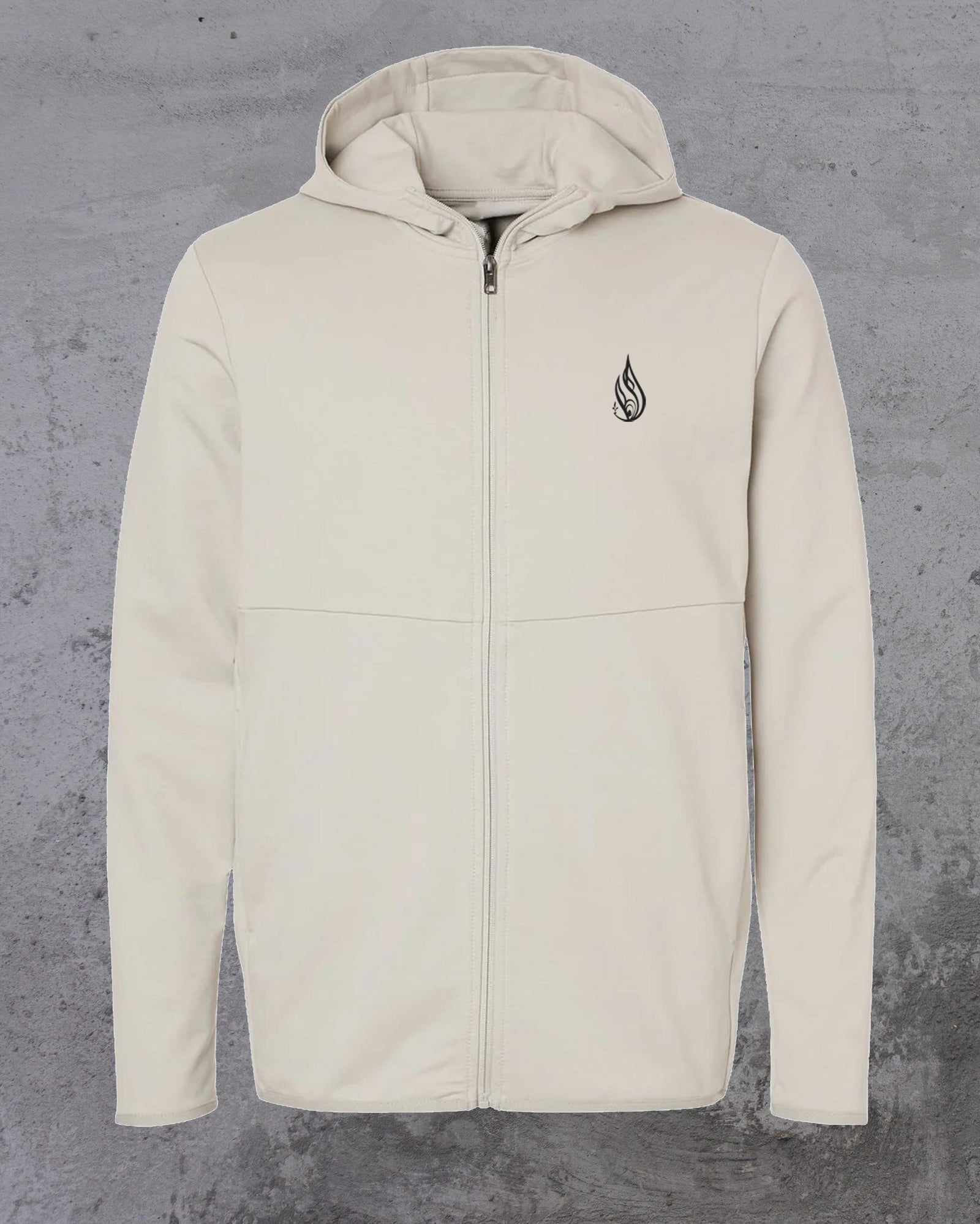 Vandana French Terry Zip Hoodie by Threyda