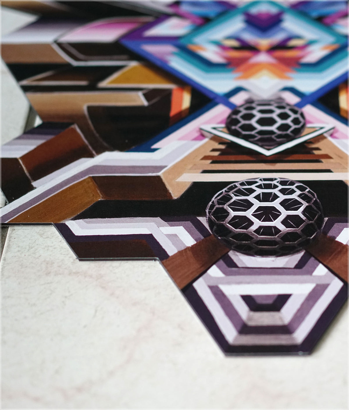 Suboctave Aluminum Print by Stephen Kruse x Ill Des