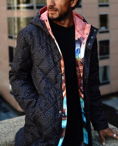 Dharma Dragon Reversible Jacket by Android Jones