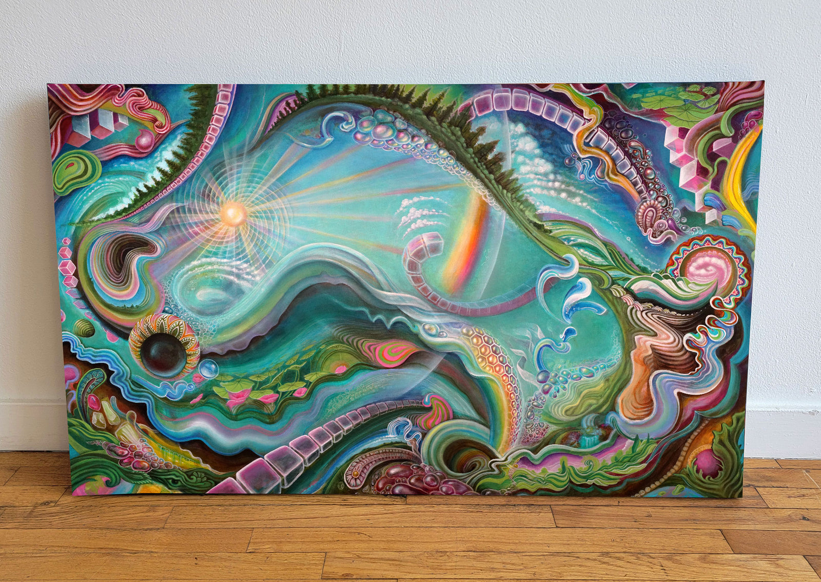 Daytrip Stretched Canvas by Dialin - 72 HOUR AUCTION