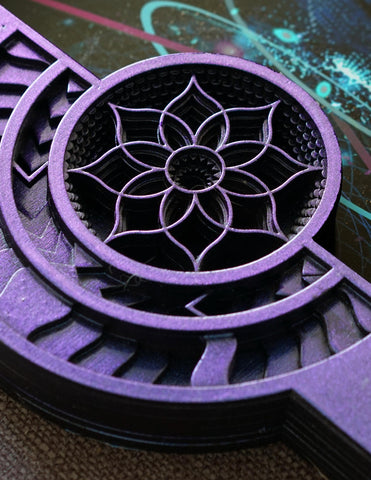 Descending Deep Space Lasercut Frame by Peter Westermann