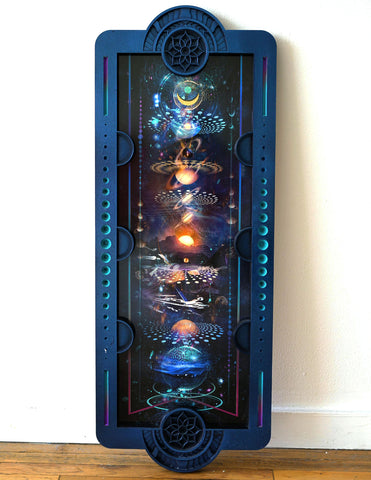 Descending Deep Space Lasercut Frame by Peter Westermann