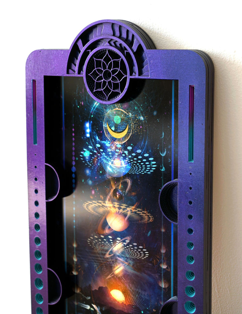 Descending Deep Space Lasercut Frame by Peter Westermann
