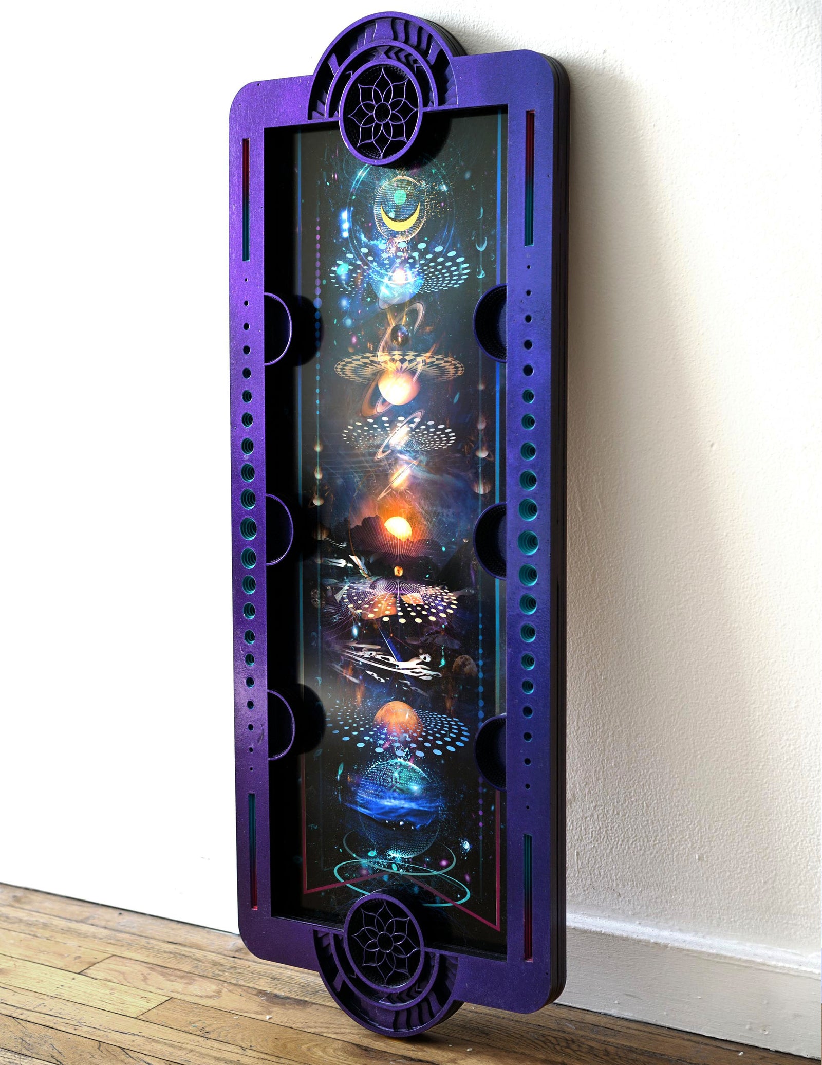 Descending Deep Space Lasercut Frame by Peter Westermann