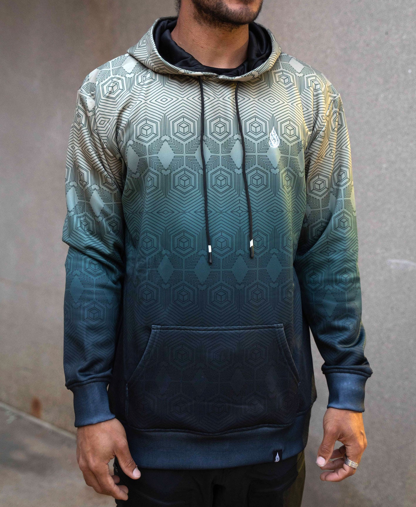 Descent Pullover Hoodie by Threyda