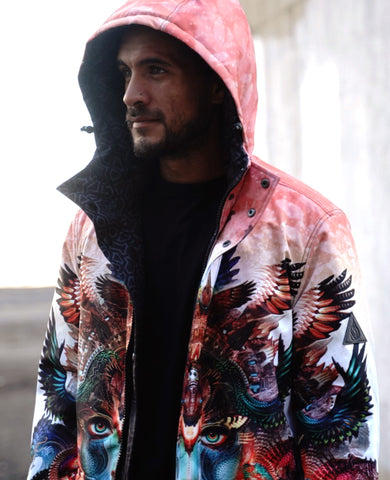 Dharma Dragon Reversible Jacket by Android Jones