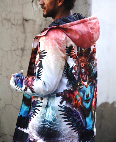 Dharma Dragon Reversible Jacket by Android Jones