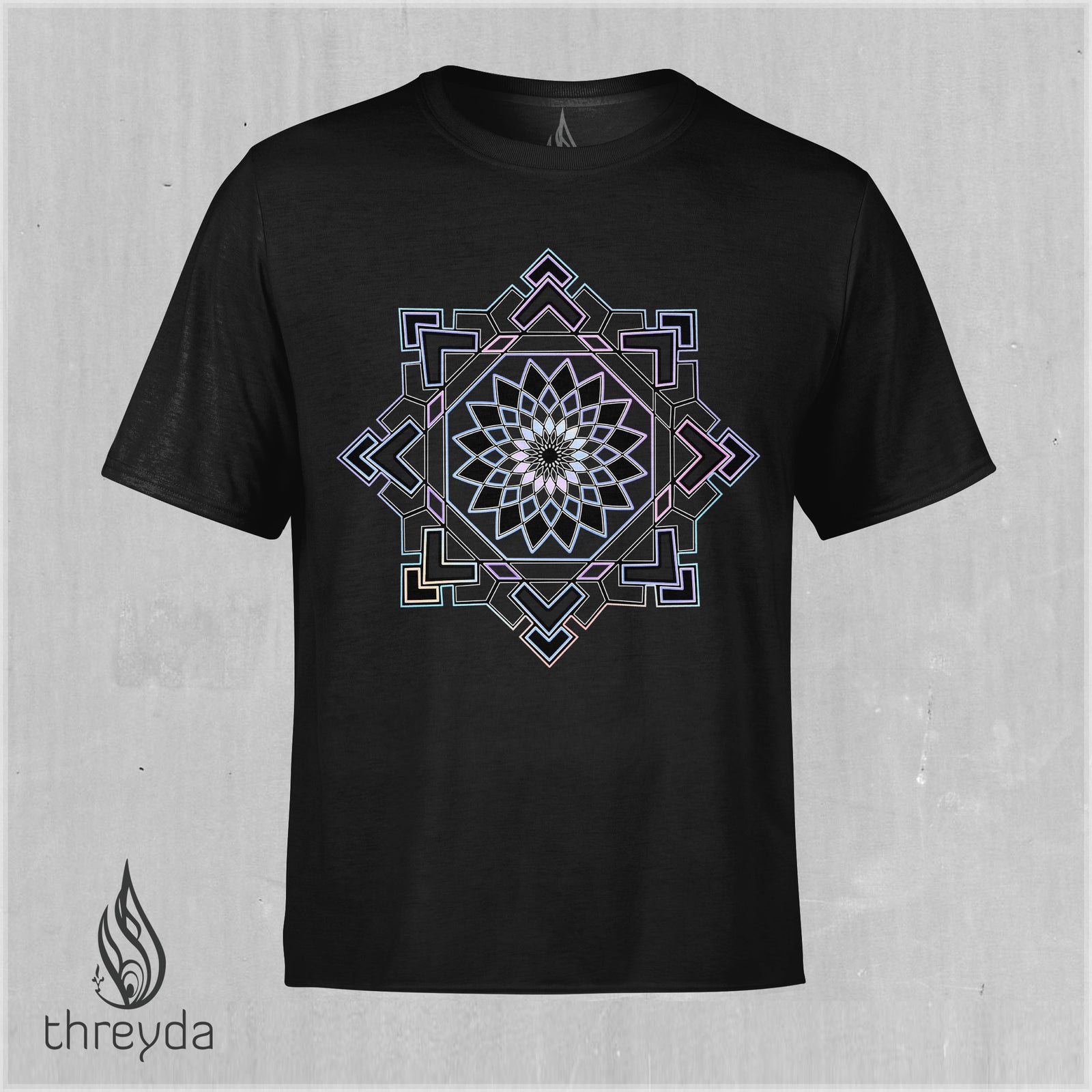 Dreamcatcher Opalescent Screenprint Tee by Threyda