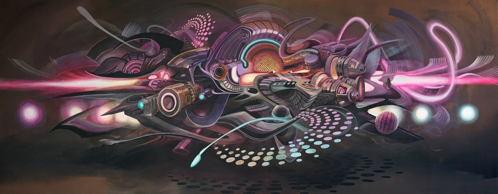 Drone Stretched Canvas by Threyda