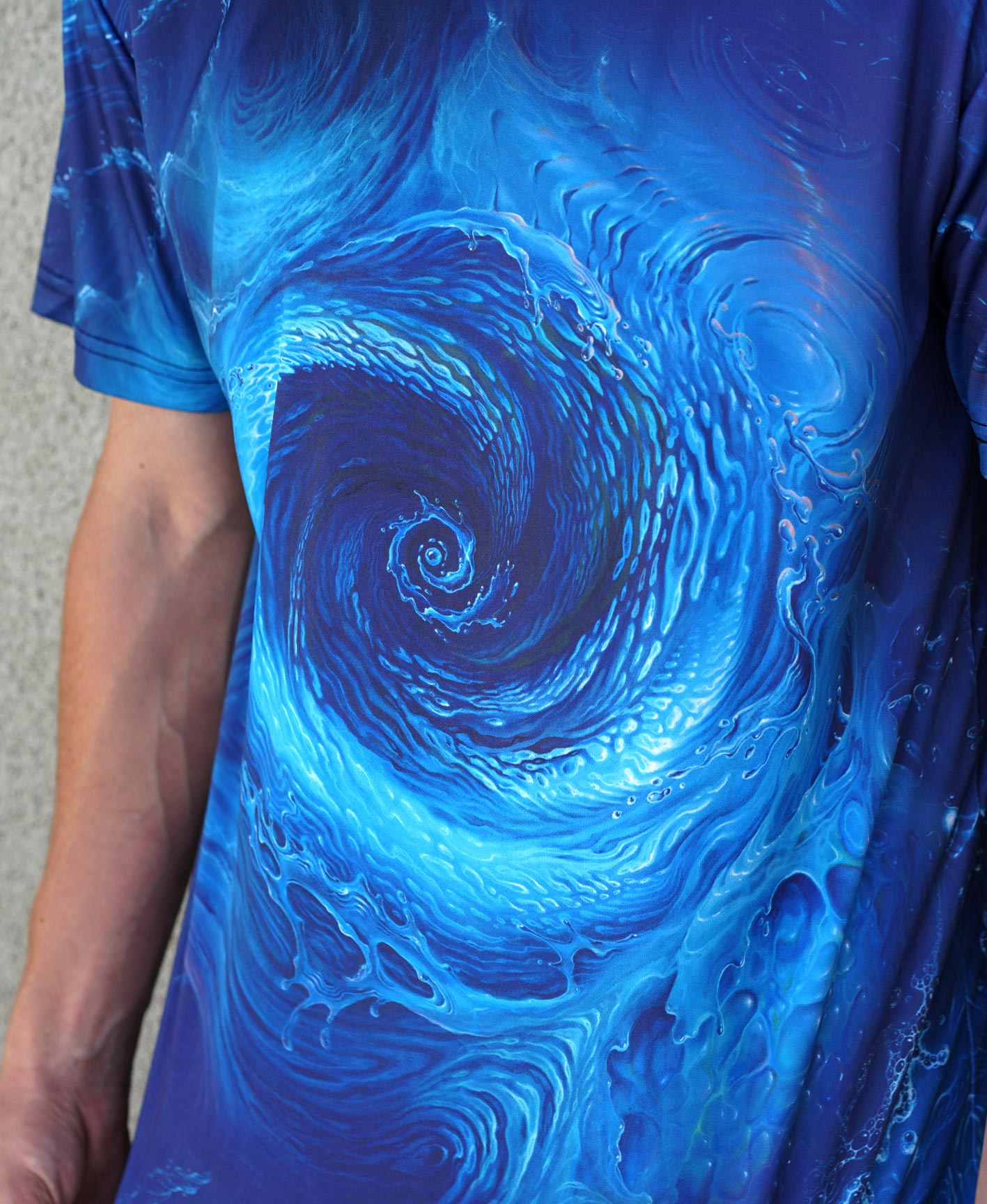 One Drop Sublimation Tee by Blake Foster