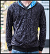 ENTANGLEMENT LIGHTWEIGHT REVERSIBLE HOODIE // FABIAN JIMENEZ