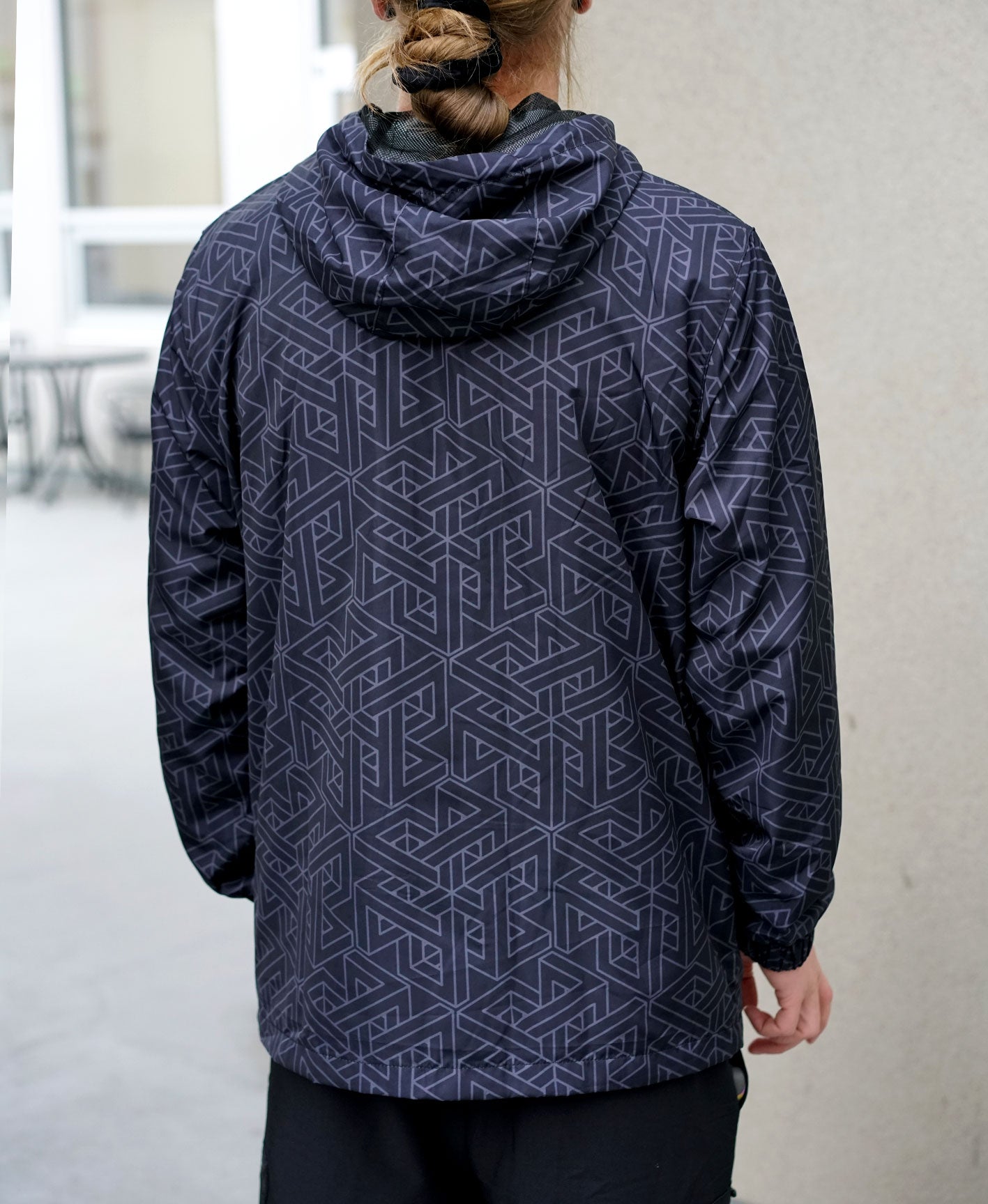 Escher Windbreaker Jacket by Threyda