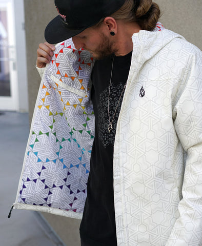Escher Obsidian Jacket by Threyda
