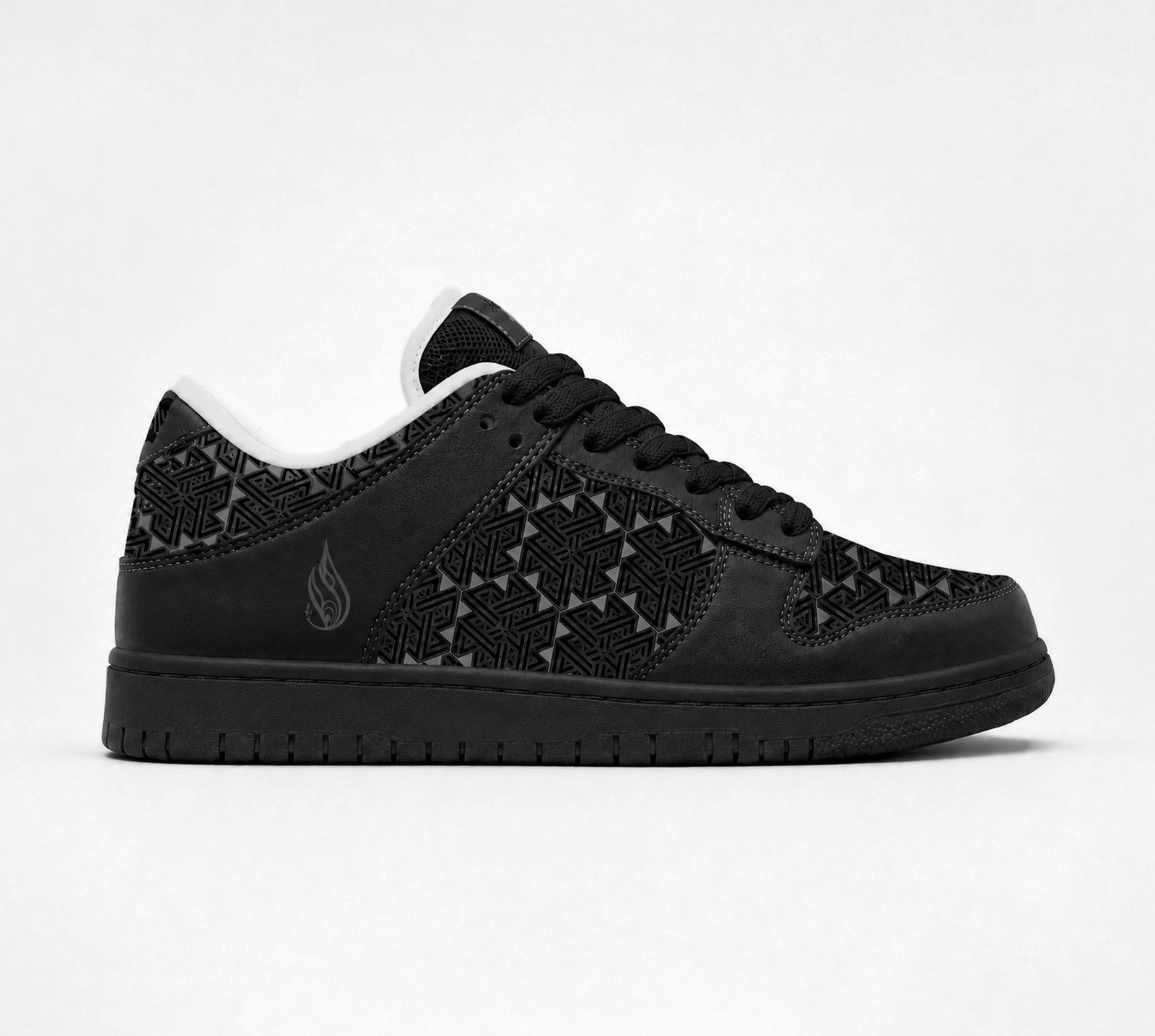 Escher Monochrome Low Shoes by Threyda - Presale Ships October
