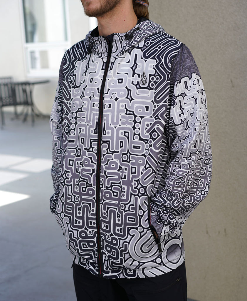 Cipher Windbreaker Jacket by Espepelen