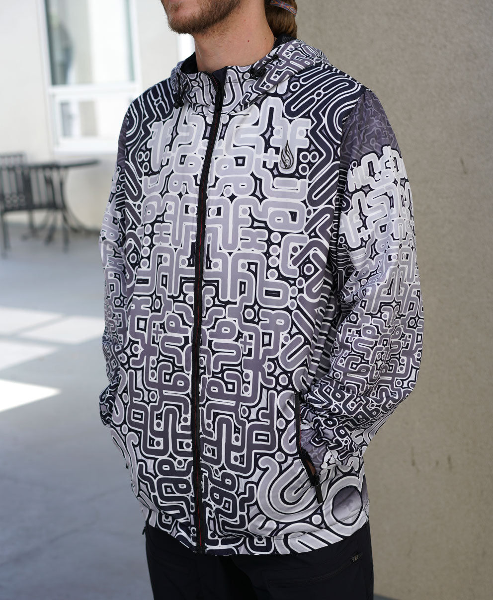 Cipher Windbreaker Jacket by Espepelen