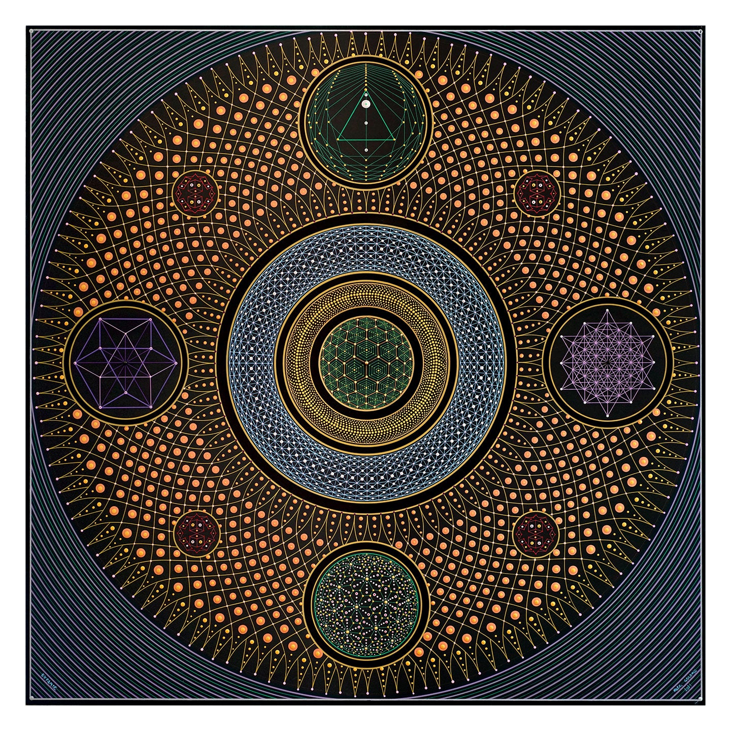 Expanse XL Matte Print by Mark Golding