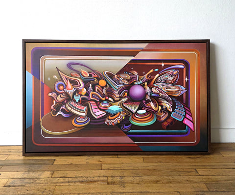 Fanfare Stretched Canvas by Stephen Kruse