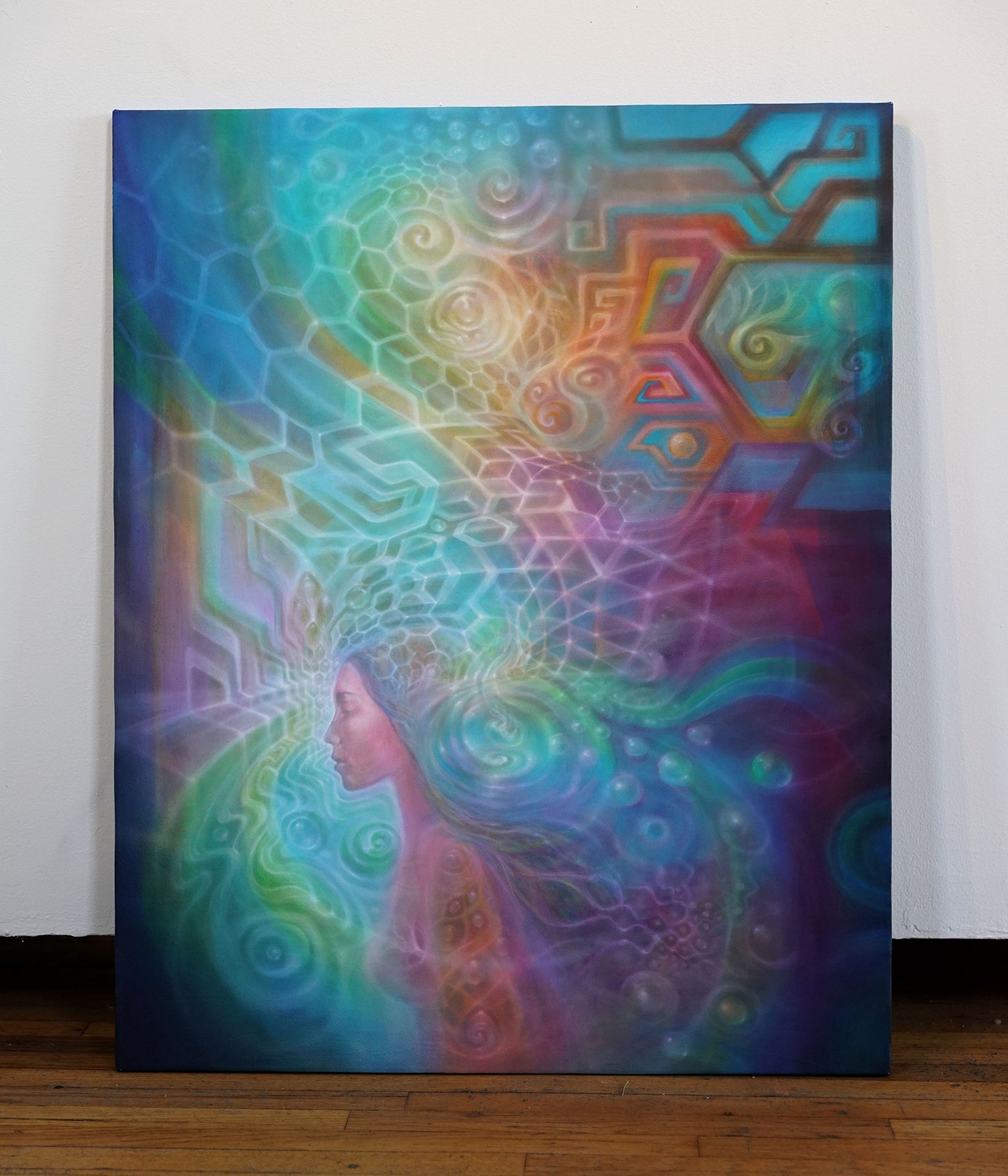 Mindscape Original Painting by Fabian Jimenez - 48 Hour Auction