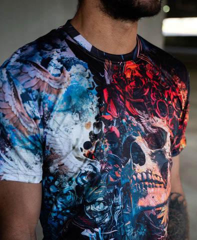 Fare Thee Well Tee by Android Jones - Ships April