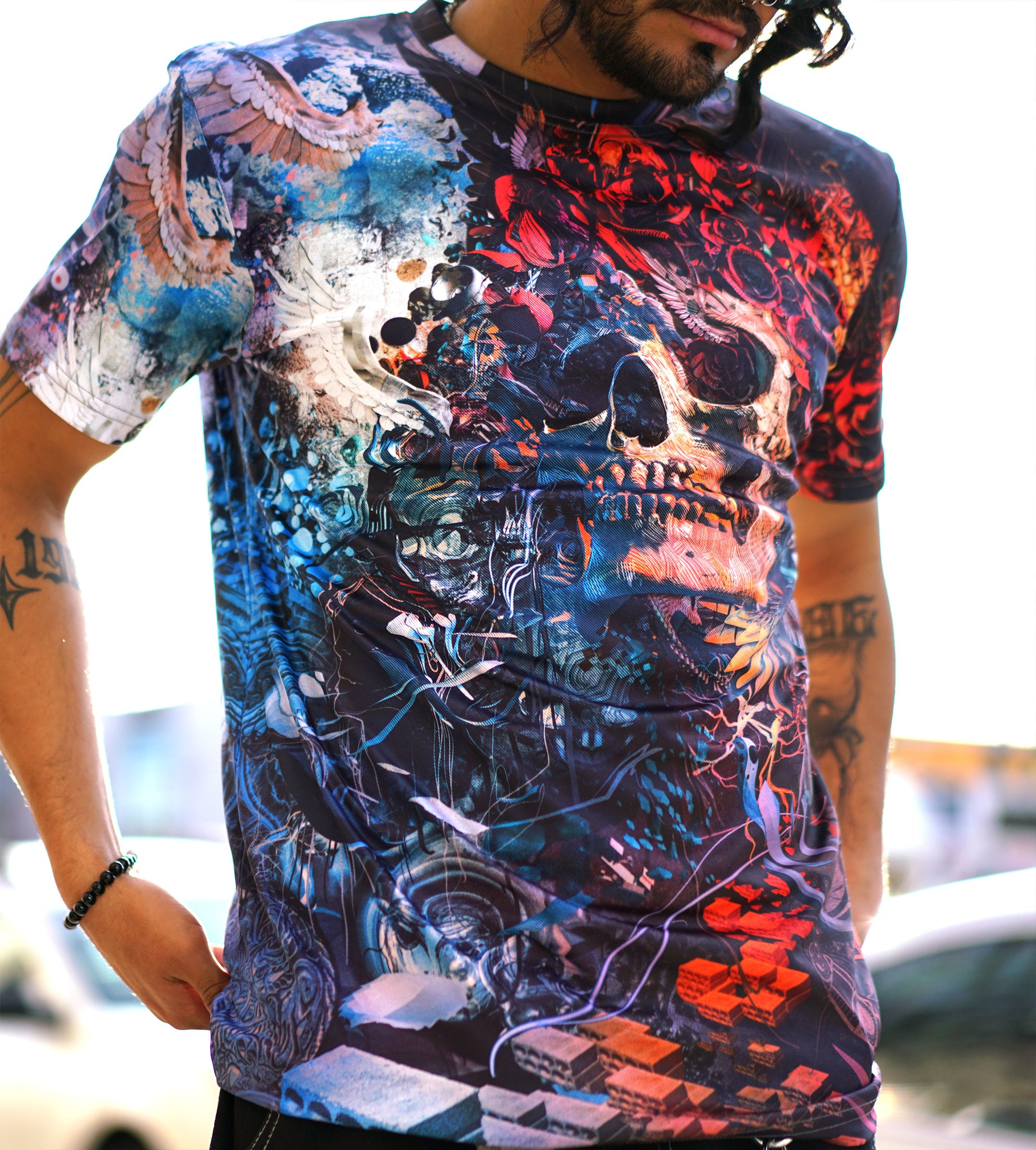 Fare Thee Well Tee by Android Jones - Ships April