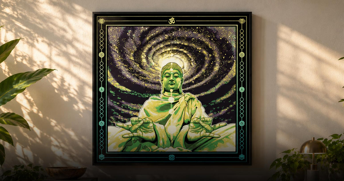 Buddha Canvas 1/1 Print Editions by Nico Rosenfeld