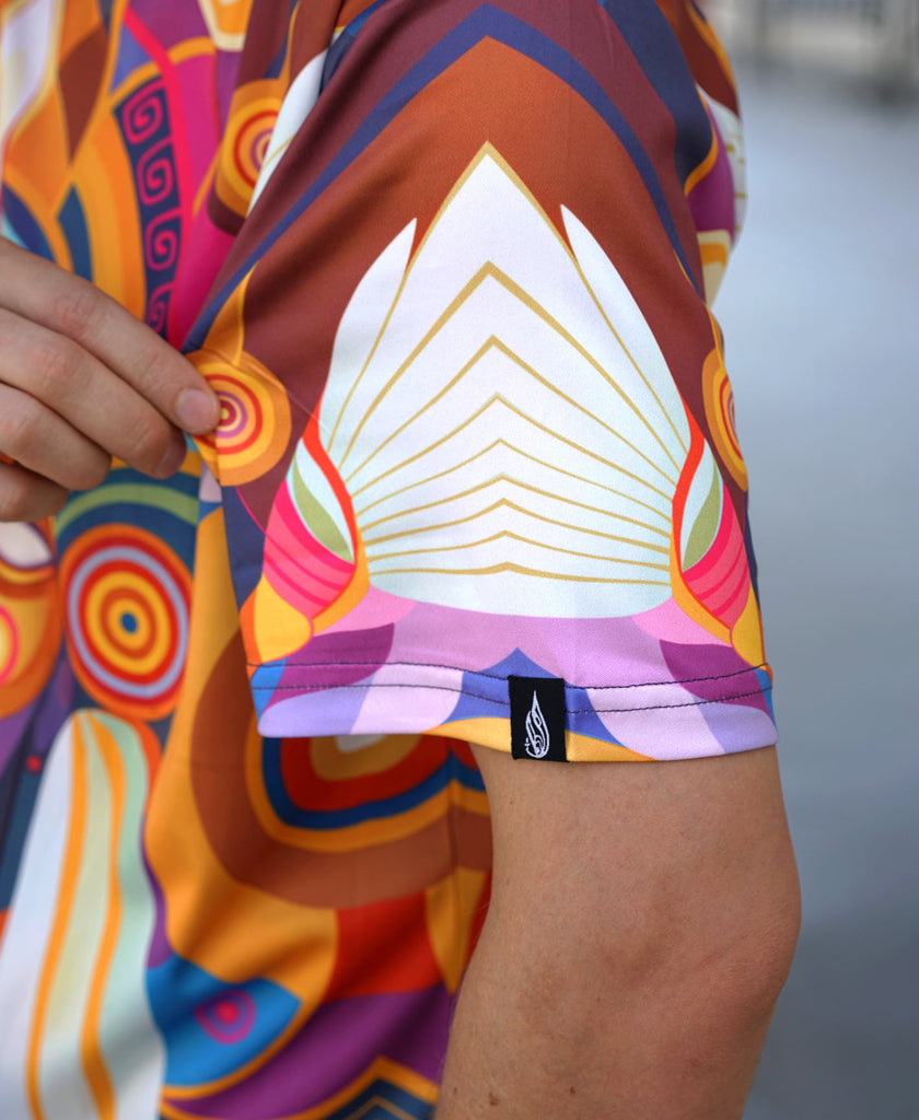 Golden Oracle Sublimation Tee by Fernando Chamarelli