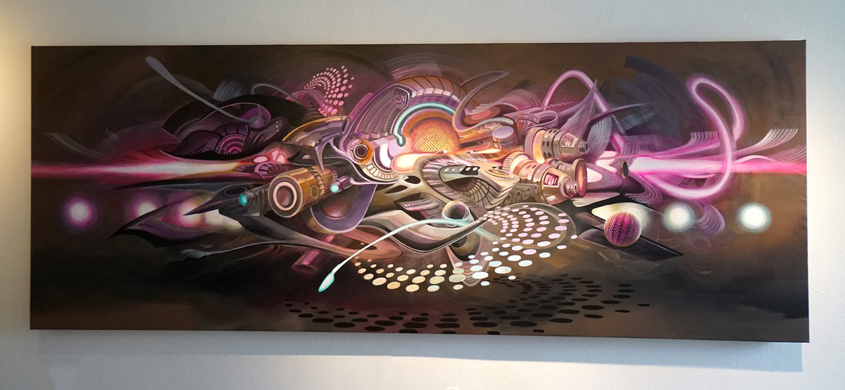 Drone Original Painting by Threyda x Apex