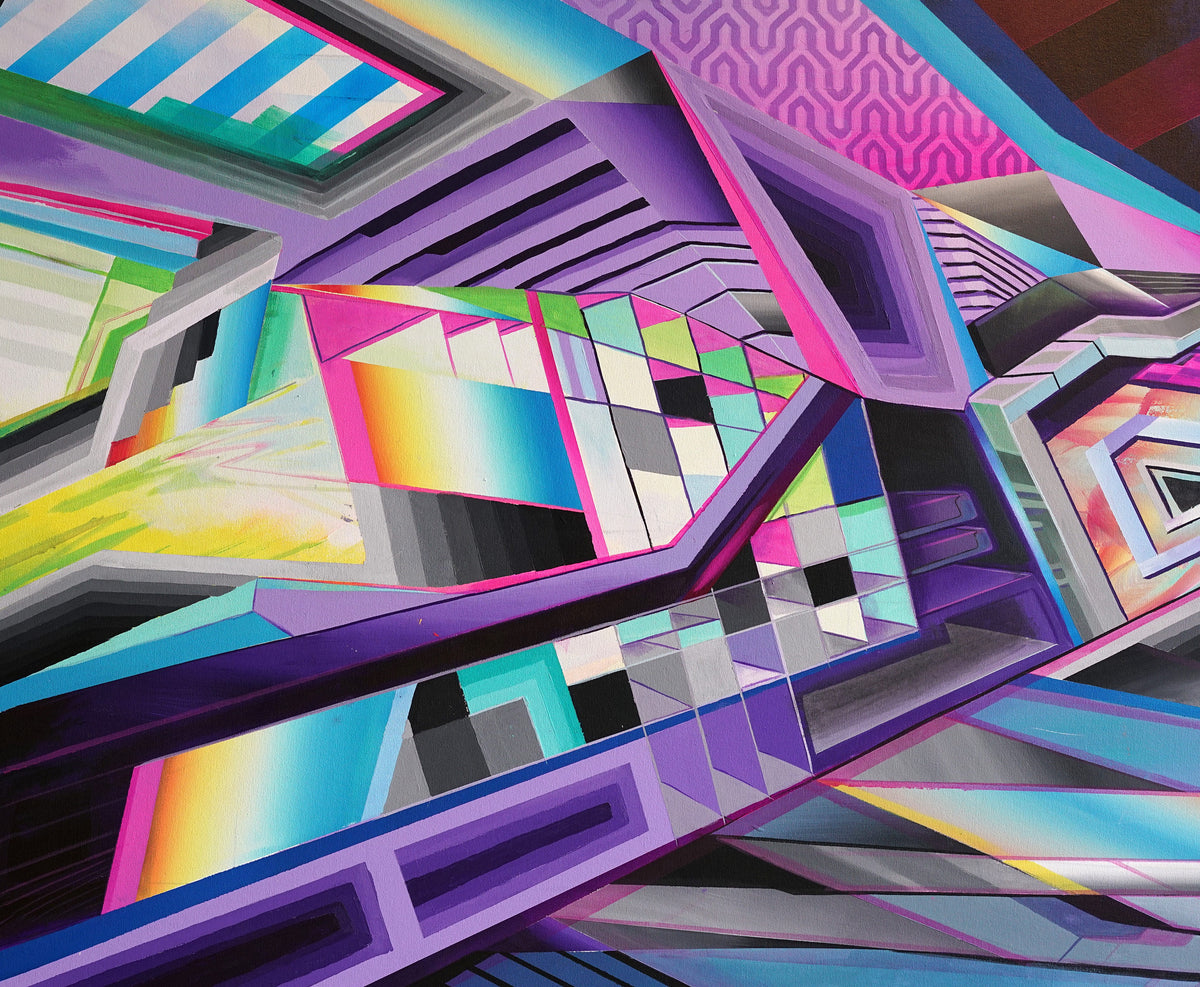 Fixate Original Painting by Apex