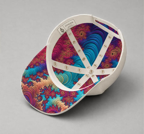 Fractal Snapback Hat by Threyda - Presale Ships Oct