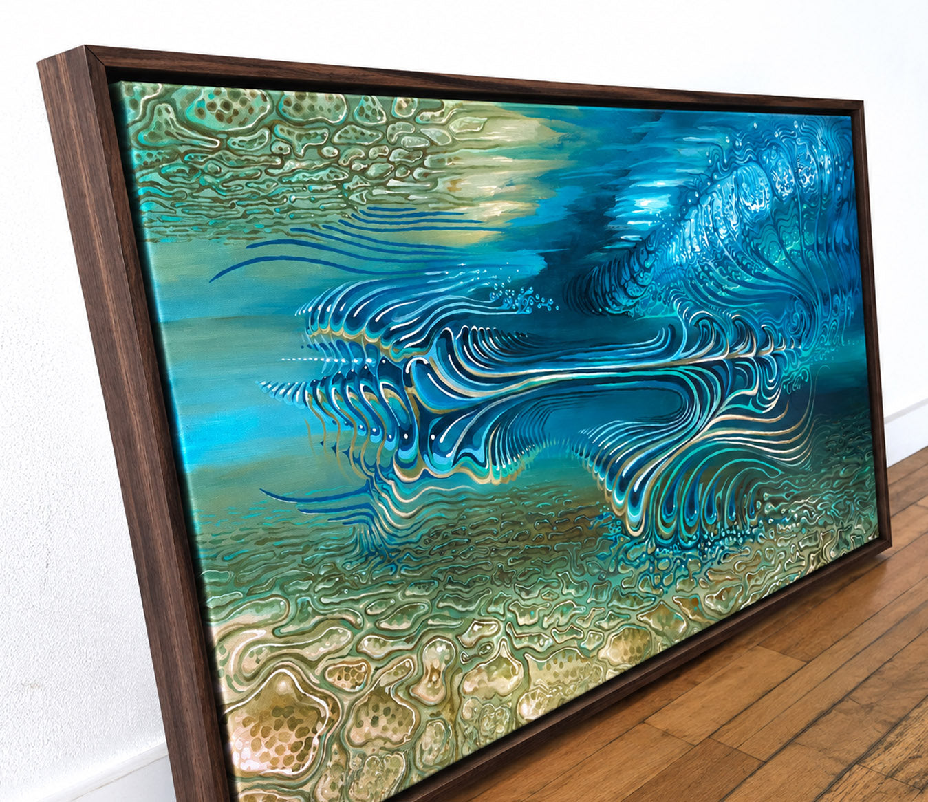 Chlorine Stretched Canvas Print by Andy Thomas