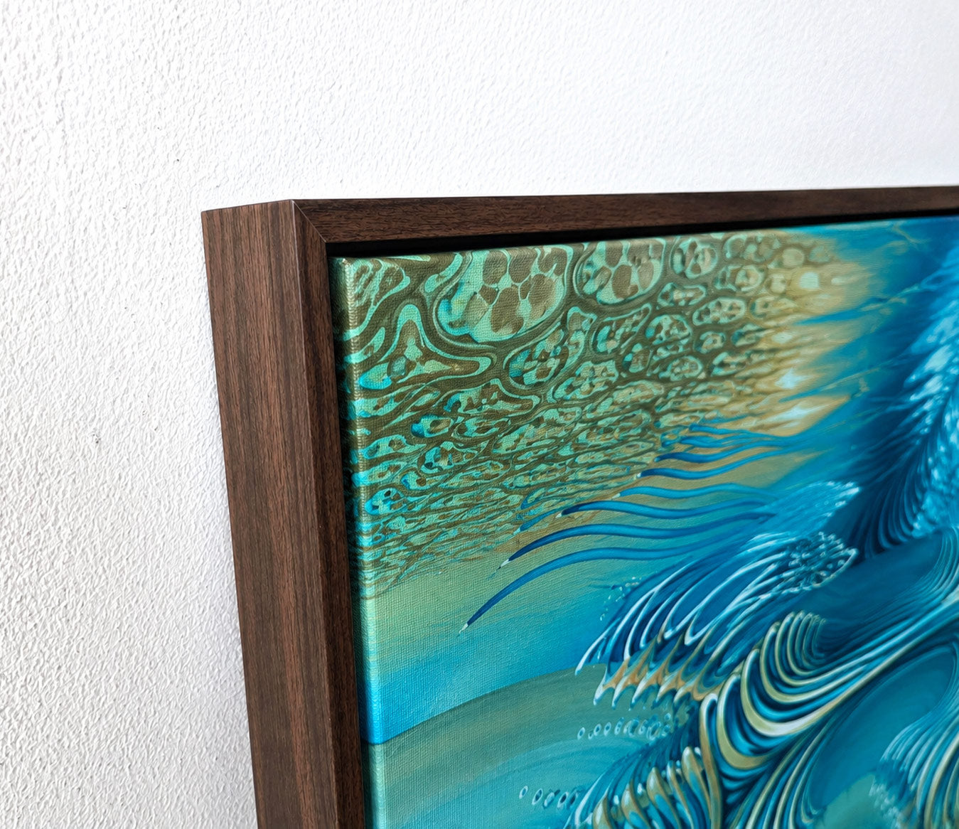 Chlorine Stretched Canvas Print by Andy Thomas