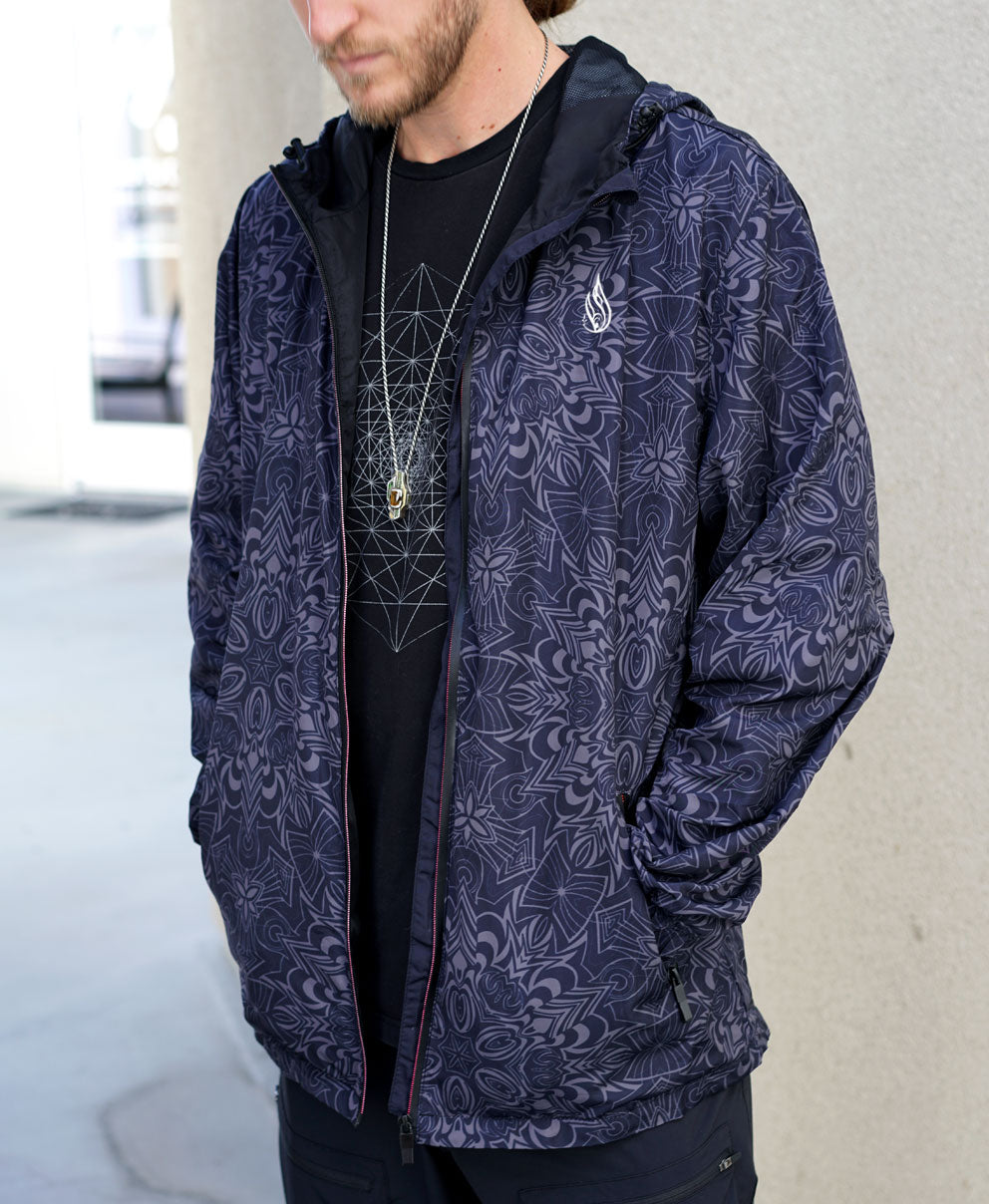 Qbert Windbreaker Jacket by Gage Kelsey