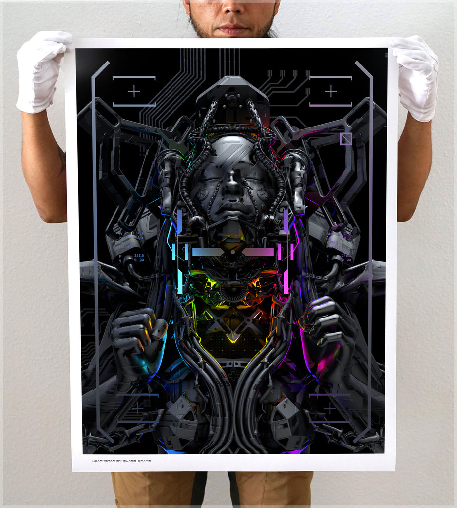 //DARKSTAR Print by Glass Crane
