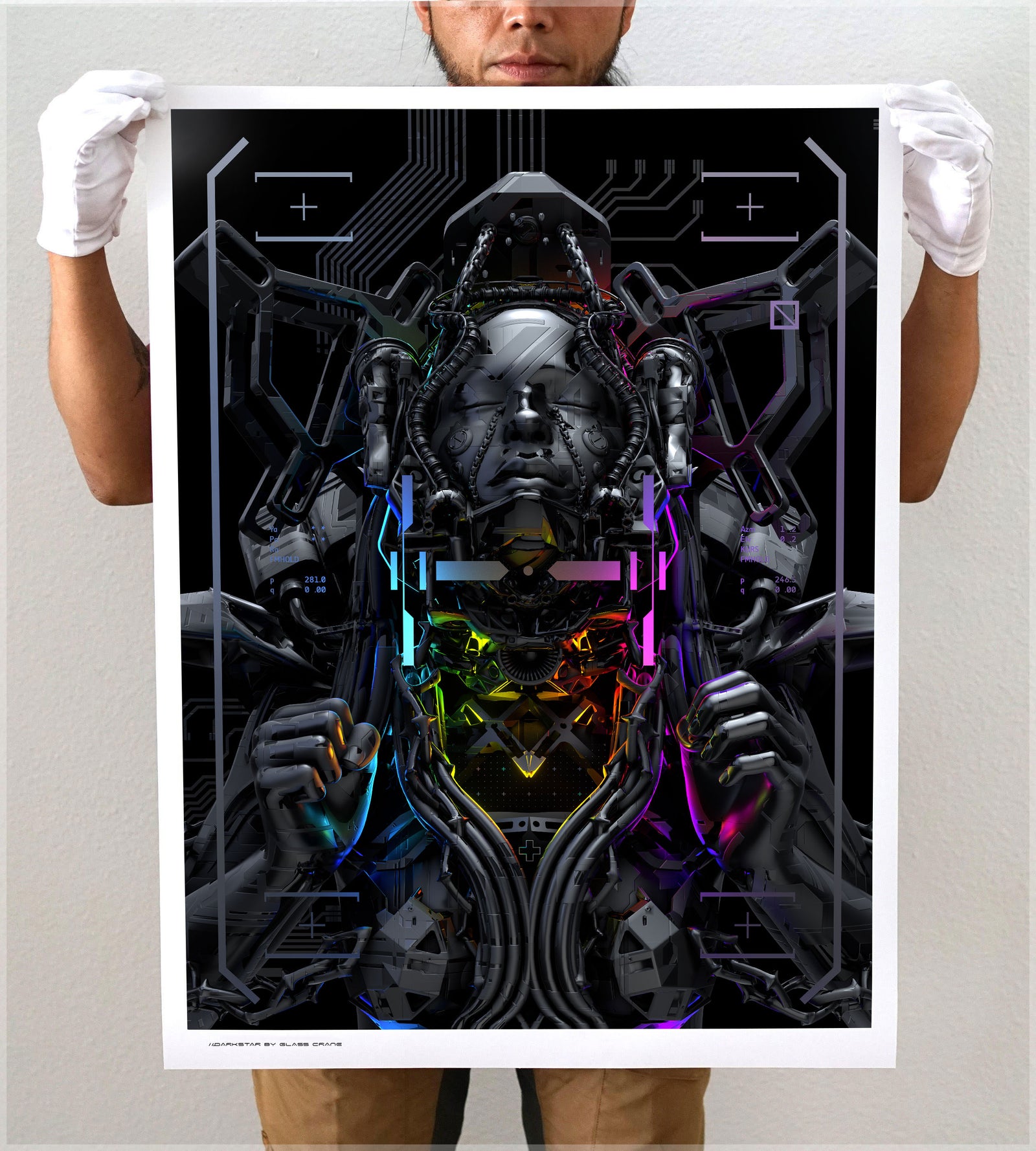 //DARKSTAR Print by Glass Crane