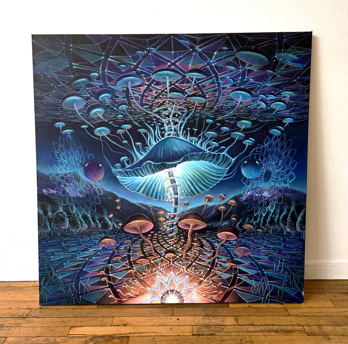 Genesis Original Painting by Morgan Mandala x Peter Westermann - 48 Hour Auction