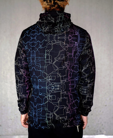 Manhattan Rainbow Windbreaker by Glass Crane