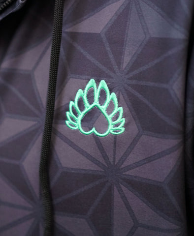 Drrtywulvz Psyfidelic Sherpa Hoodie by Jake Amason