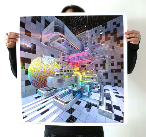 ITER-8 Gloss Print by Glass Crane