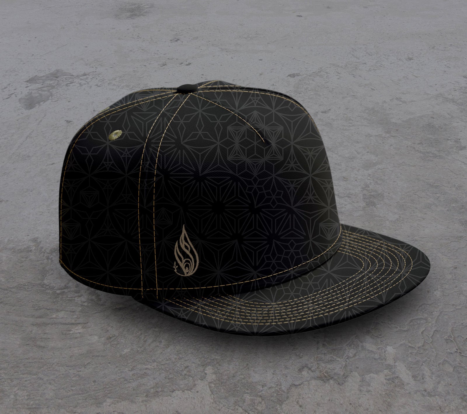 Sigil Snapback Hat by Threyda