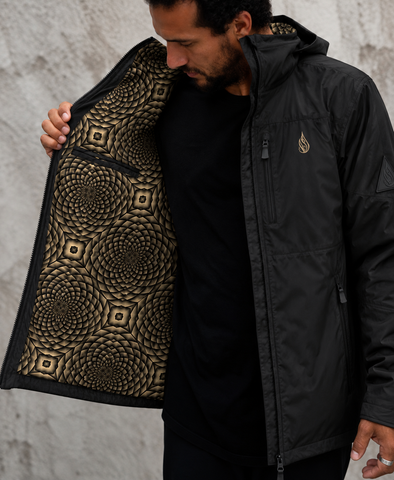 Golden Portal Obsidian Jacket by Threyda - Presale Ships Nov