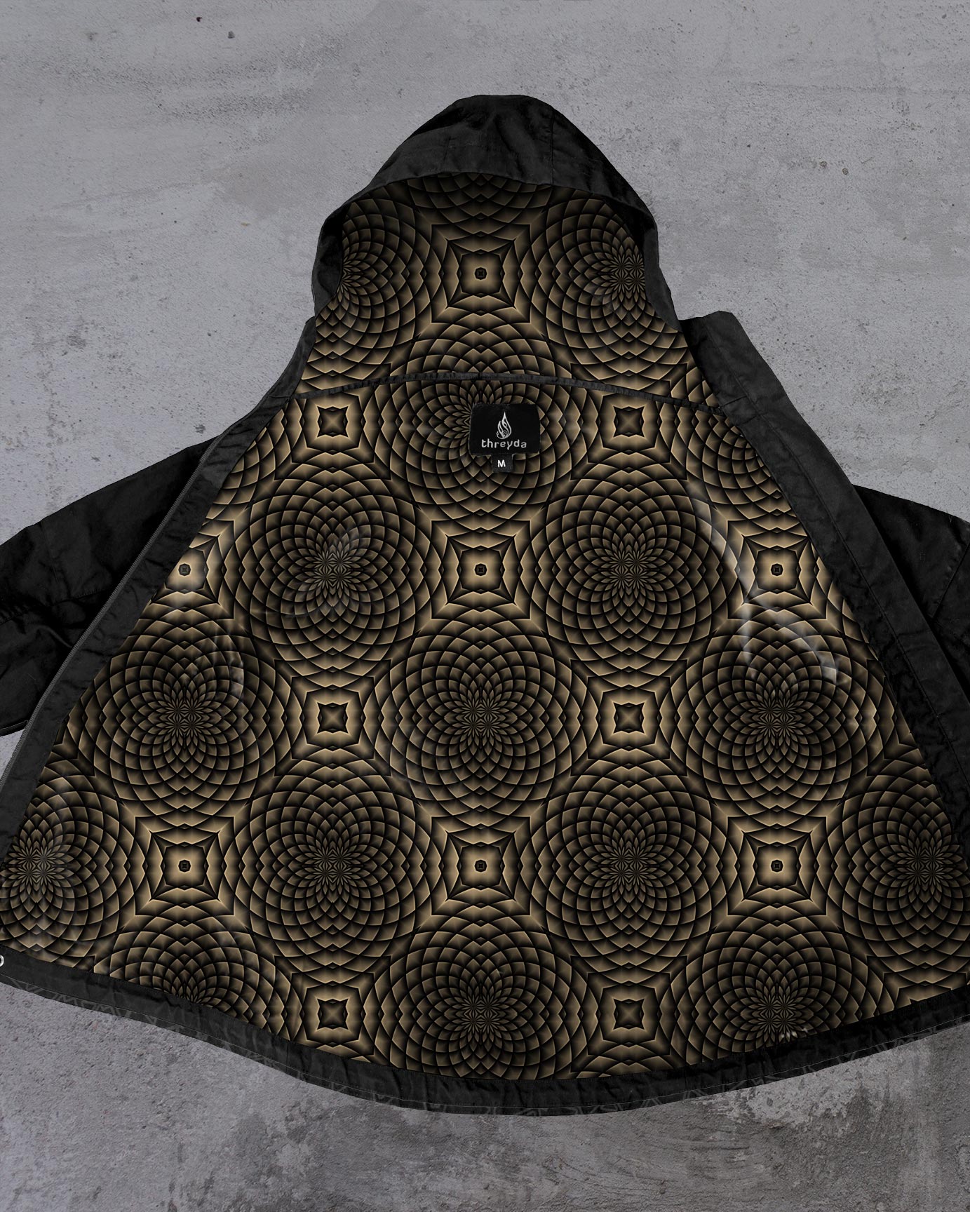 Golden Portal Obsidian Jacket by Threyda - Presale Ships Nov