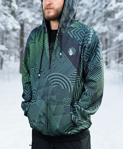 Camocubism Sherpa Hoodie by Corey Divine