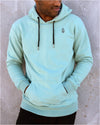 POLYCHROMATIC COTTON PULLOVER HOODIE BY THREYDA