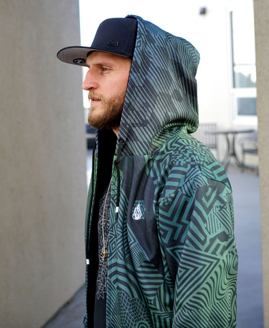 Camocubism Sherpa Hoodie by Corey Divine