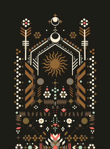 Sol Stretched Canvas by Hailey Svenkerud
